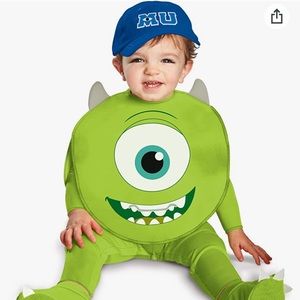 Monters Inc Baby Mike Wozowski Costume
